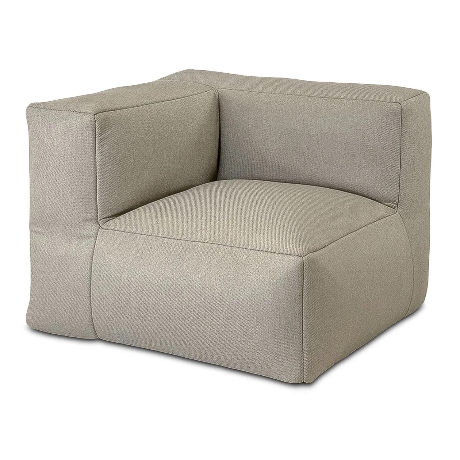 osoltus Premium Modular Lounge Eckelement Axroma Olefin Taupe Beige