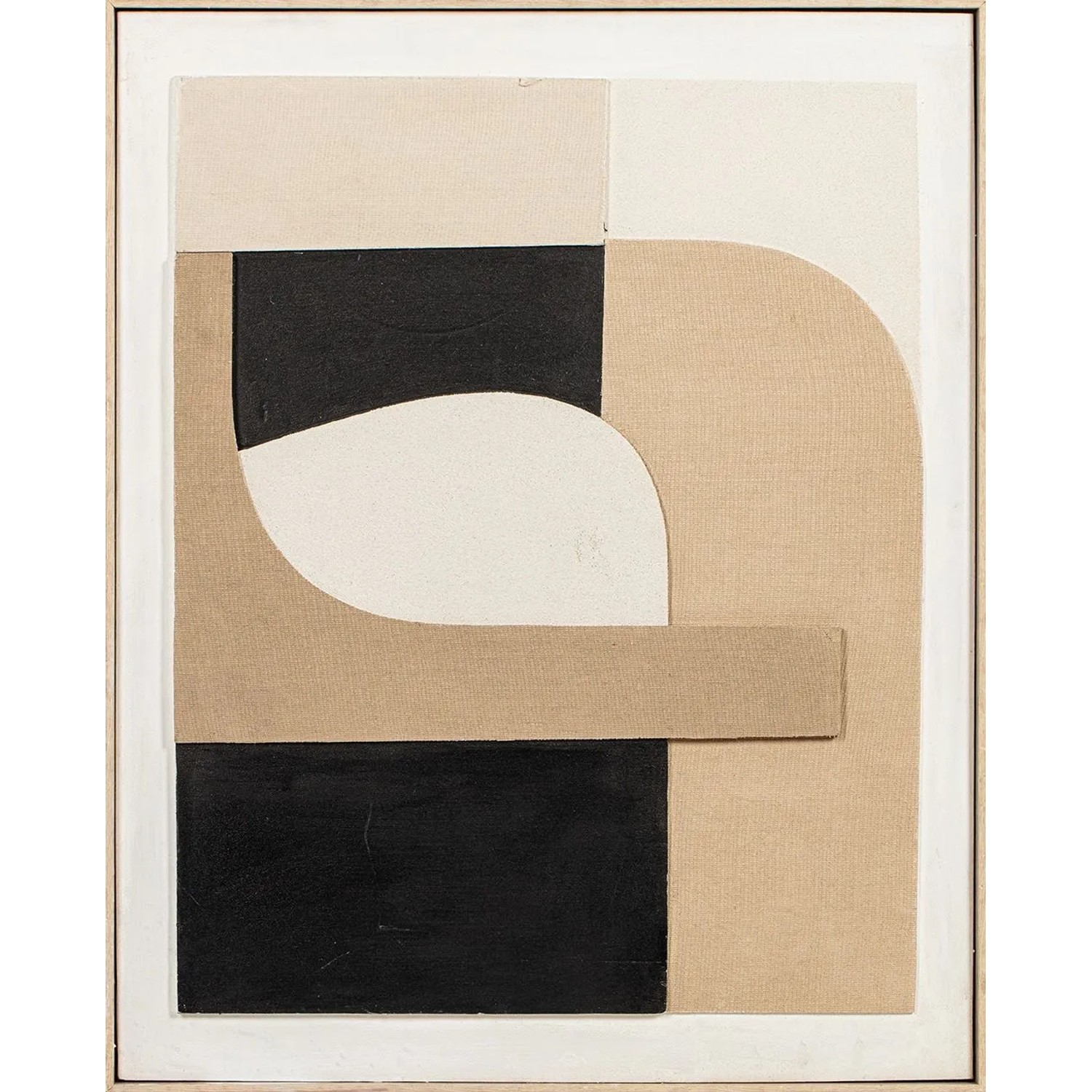 Art Universe Leinwandbild Natural Geometric Shapes 80 x 100 cm