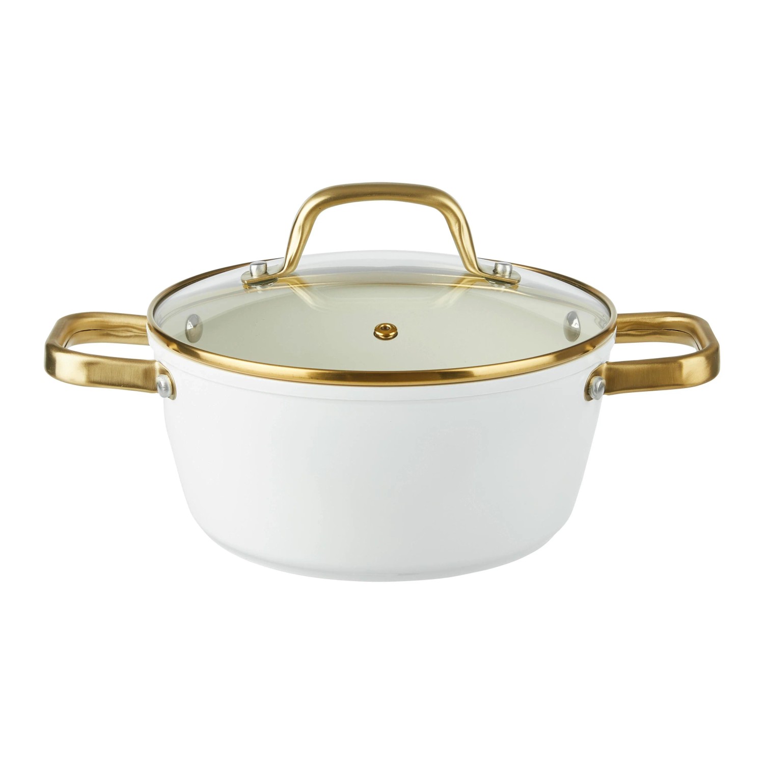 Mömax Kochtopfset Elegance Champagner/Weiß, 8-teilig_2