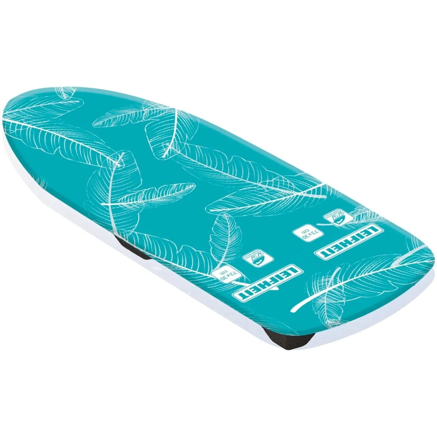 Leifheit Tischbügeltisch AirBoard Kompakt 73 cm x 30 cm Weiß/Türkis