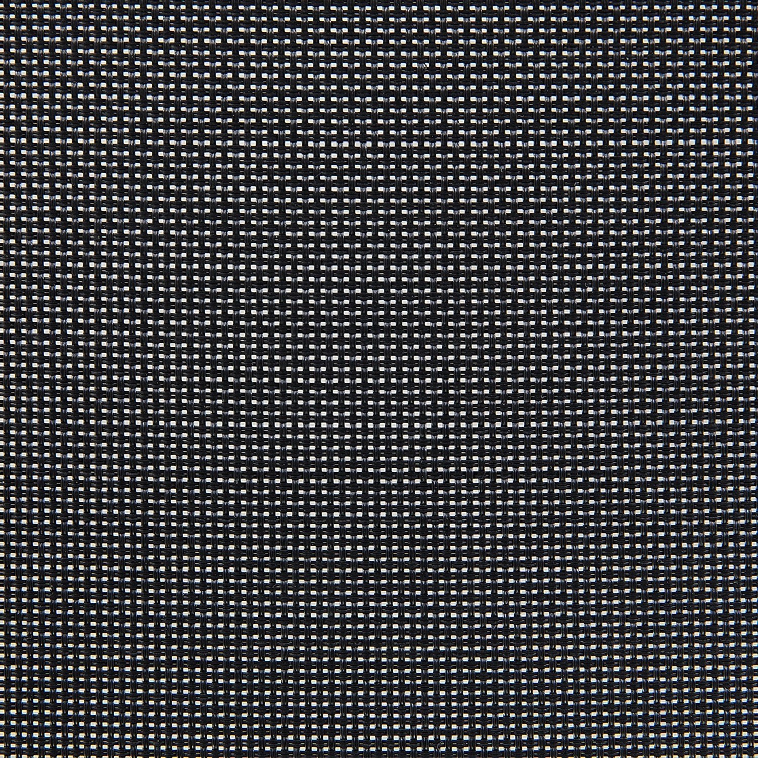 Detailaufnahme der schwarzen Textiloberfläche einer Beliani Gartenliege.