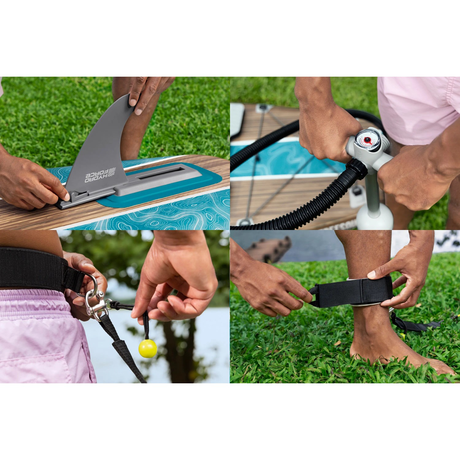 Bestway SUP Allround Board-Set Freesoul Elite Sitz 335 cm x 84 cm x 15 cm_4
