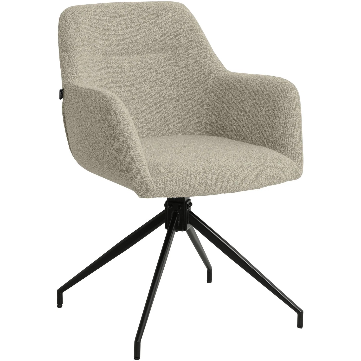 CLP Esszimmerstuhl Merlinda Teddystoff Taupe
