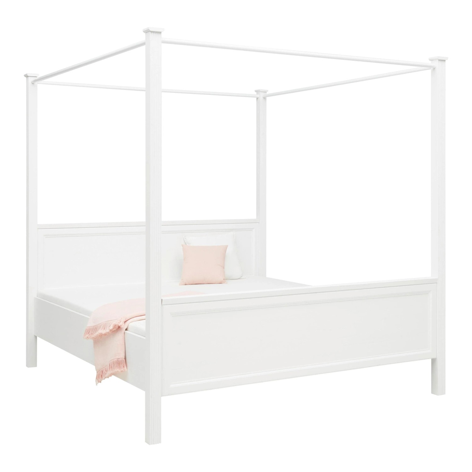 Mömax Himmelbett Marilou Weiß ca. 180x200cm