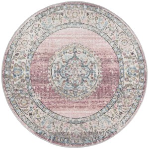 Floornovo Indoor & Outdoor Teppich Nr. 159 Rund Durchmesser 120 cm