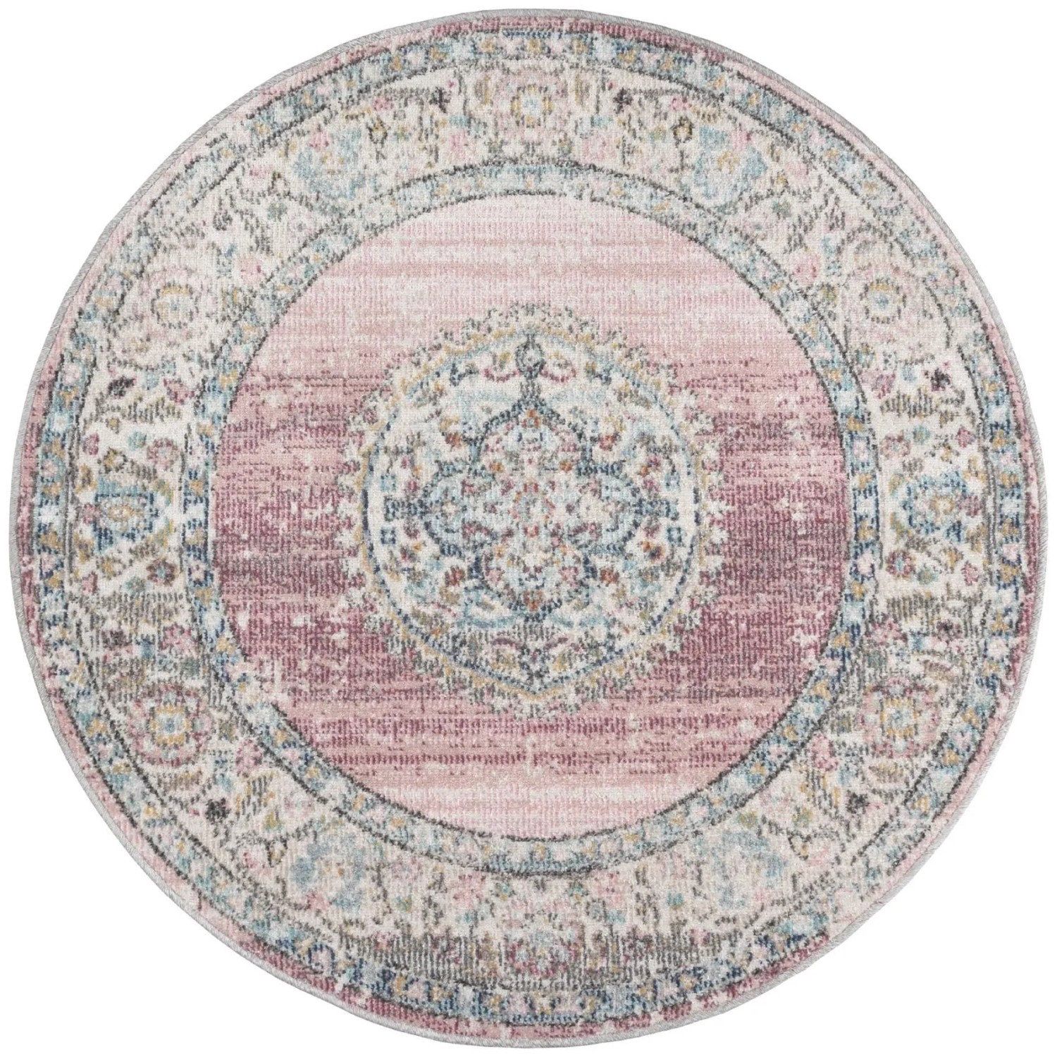 Floornovo Indoor & Outdoor Teppich Nr. 159 Rund Durchmesser 120 cm günstig online kaufen