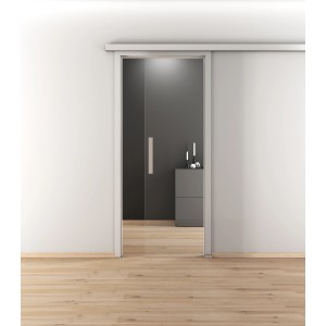 Novadoors Glasschiebetür Nova 510 Klar, 93,5x205,8 cm, 8 mm stark. Klarglas Schiebetür für mehr Licht.