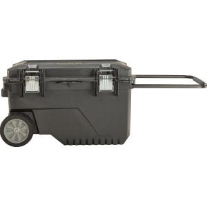 Stanley FatMax Montagebox, 90L, mobil, spritzwassergeschützt, mit Rädern und Griff.