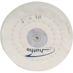 Proxxon Polierschwabbel, weiche Stoffausführung, Ø 100 mm, für Poliermaschine PM 100. Zubehör für Miniaturwerkzeuge.