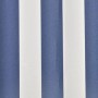 Markisenbespannung blau-weiß gestreift, Canvas Stoff für Markise