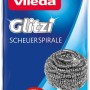 Vileda Glitzi Scheuerspirale 3er-Pack aus Edelstahl für die kraftvolle Reinigung.