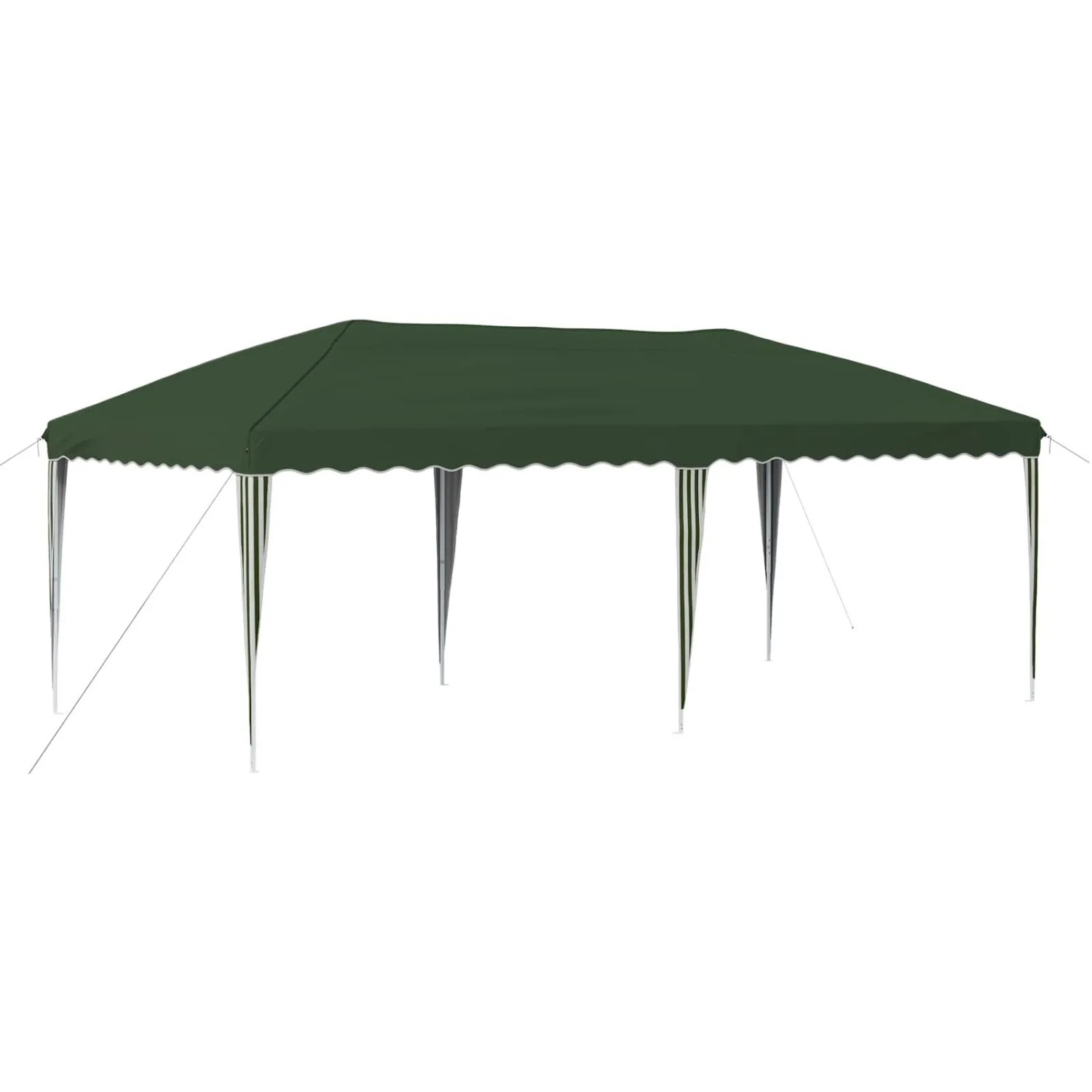 vidaXL Pop-Up Partyzelt 575 x 290 x 245 cm Grün 42019783