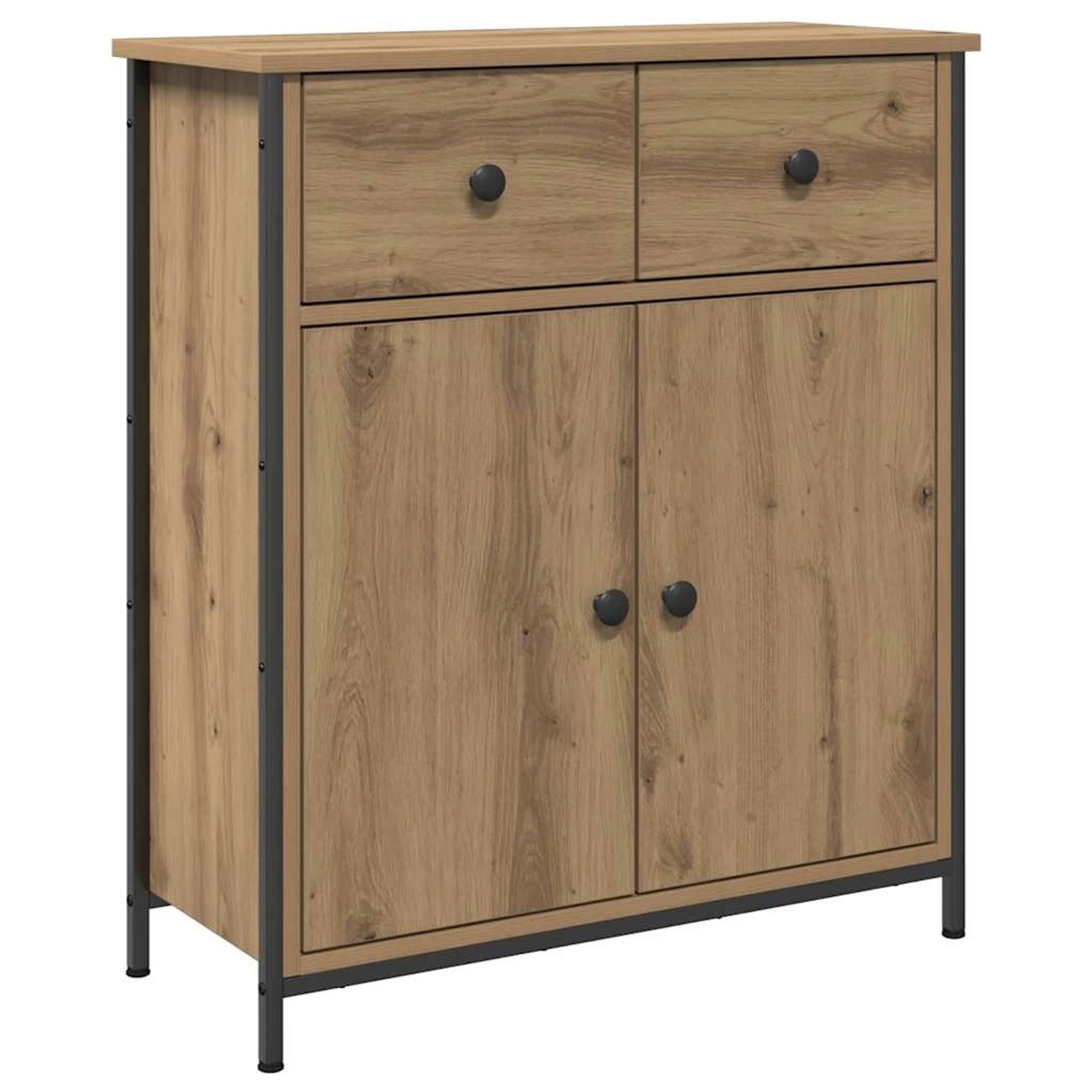 vidaXL Sideboard Artisan-Eiche 70x30x80 cm Holzwerkstoff 857471