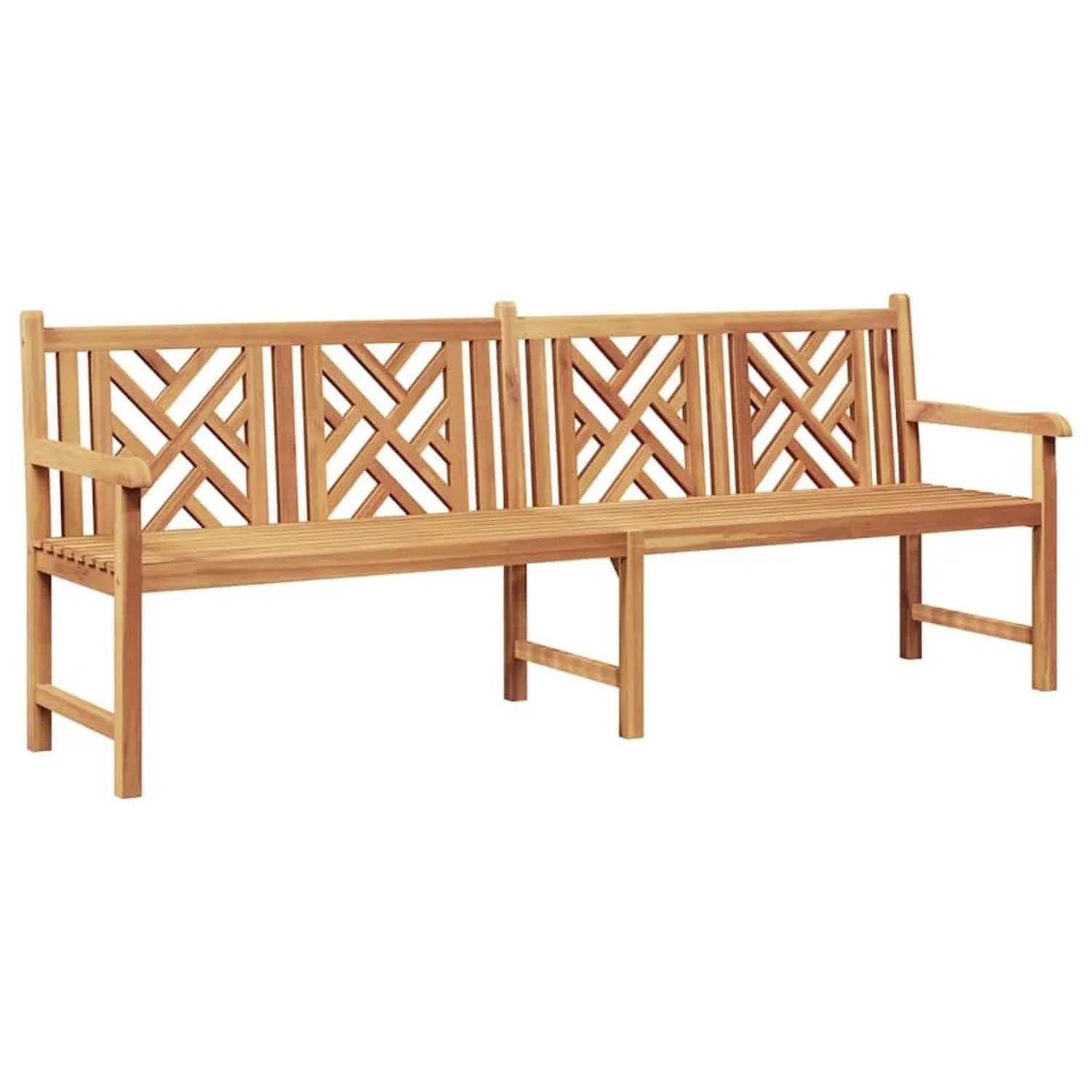 vidaXL Gartenbank Braun 228 x 60 x 90 cm Massivholz Teak 42001967 günstig online kaufen