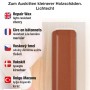 Clou Wachskitt Kirschbaum 15g zum Ausbessern von Holz, inklusive Spatel.