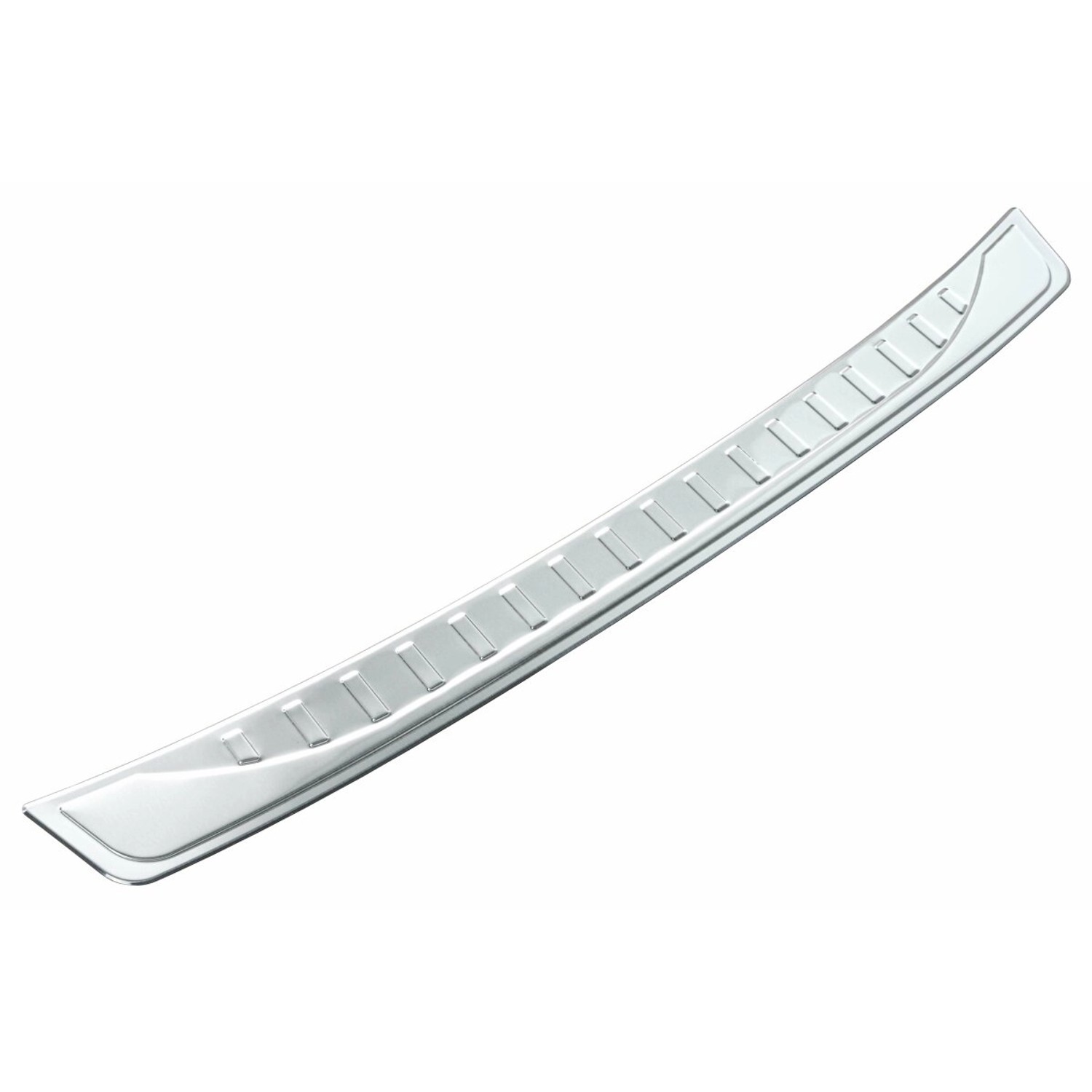 Recambo Ladekantenschutz aus Edelstahl, matt, für Toyota Prius (2012-2017).