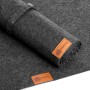 BigDean Schreibtischunterlage Filz Rutschfest 90x40 cm XXL Mauspad_7