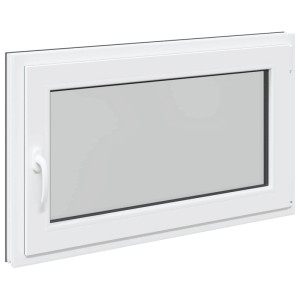 vidaXL Kellerfenster RISOR Anthrazit 100 x 70 cm PVC und Glas 42047335