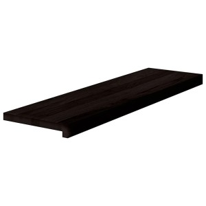 vidaXL Treppenstufen 2 Stk Dunkelbraun 90x30x2 cm Massivholz Eiche 3283804