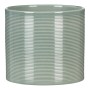 Scheurich Übertopf 828 Classic Mix, Ø 7cm, hellgrün gerippt, für Innenbereich.