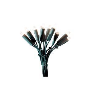 Konstsmide Mini LED Lichterkette mit 20 warmweißen LEDs für den Innenbereich.
