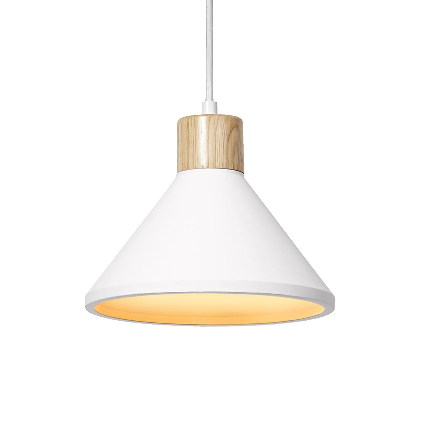 INSPIRE Hängeleuchte FOREST – Pendelleuchte In Weiß, 1 X E27, 60 W, Metall