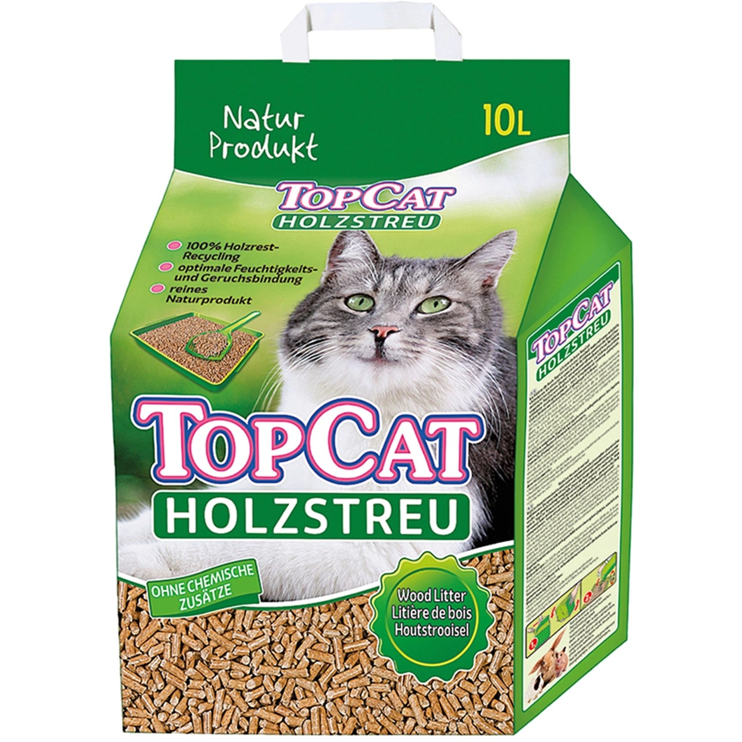 TopCat Holzstreu 10 l