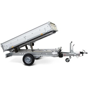 Stema Rückwärtskipper SHRK 1500-25-15 Autoanhänger, Kippfunktion aktiviert.