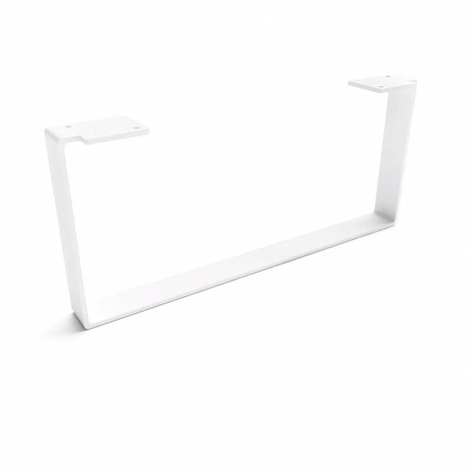 HEVVA Möbelbein LUXEMBURG 20 cm Hoch 45 cm Tief 1 Fuß Weiß