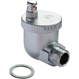 Sanitop-Wingenroth Automatik Entlüfter Winkelausführung für Heizungsinstallation.