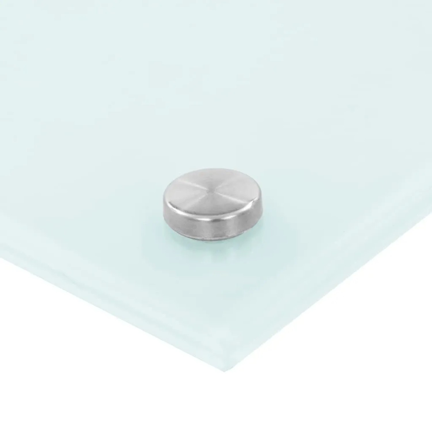 DELUKE Küchenrückwand Glas 100x50cm Weiß Wandverklediung Küche Wandschutz Spritzschutz Herdspritzschutz Glasplatte_4