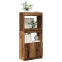 vidaXL Highboard Altholz-Optik 63x33x140 cm Holzwerkstoff 855113_2