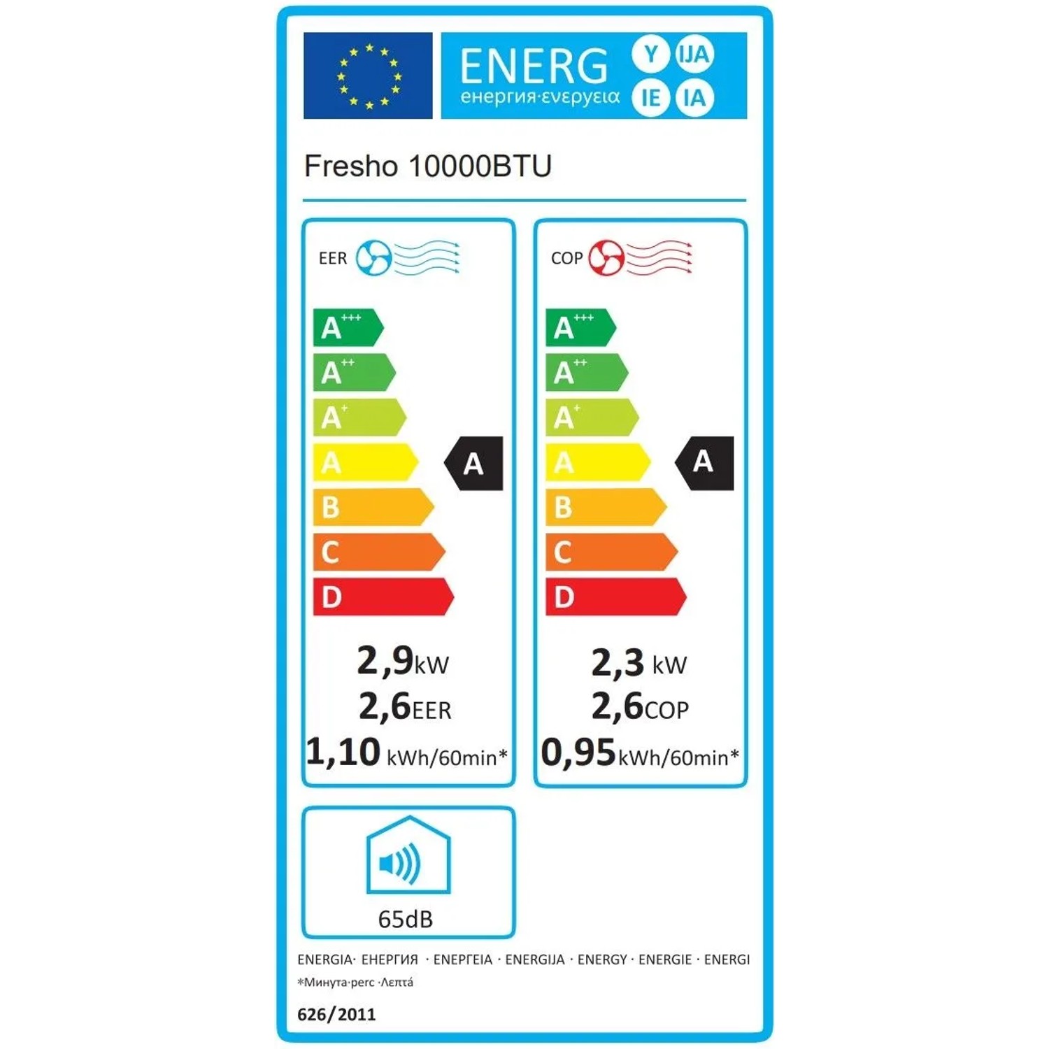 Sannover Klimaanlage Mobile Umkehrbare Warm Kalt Fresho 2,9 kW 10000 BTU_4