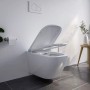 Bernstein Dusch-WC Basic 1104 Weiß Komplettset mit Gesäß- und Ladydusche_2