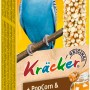 Vitakraft Kräcker für Sittiche mit Popcorn und Honig, 2 Stück. Ergänzungsfutter für Vögel.