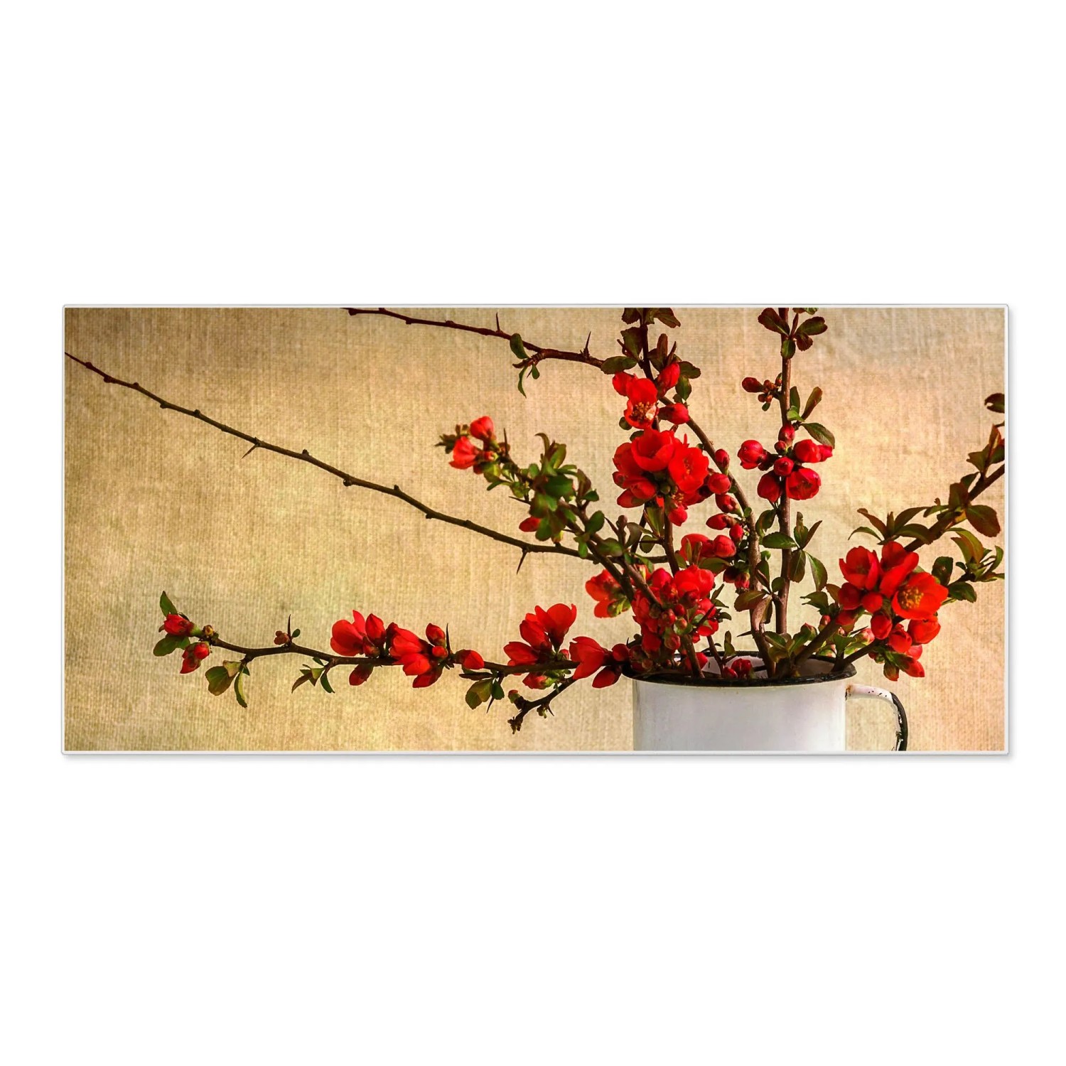 Banjado Magnettafel 78x37cm Magnetwand  Weiß Aus Metall Magnetpinnwand Pinn günstig online kaufen