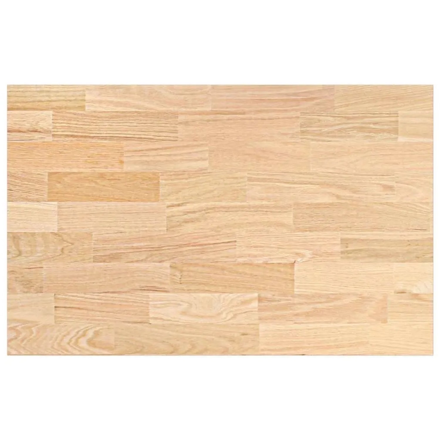 vidaXL Küchenarbeitsplatte 100x63,5x4 cm Massivholz Eiche Rechteckig 4009004