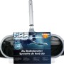 Summer Fun Alu Bodenkescher, 37 cm, mit stabilem Netz für die Poolreinigung.