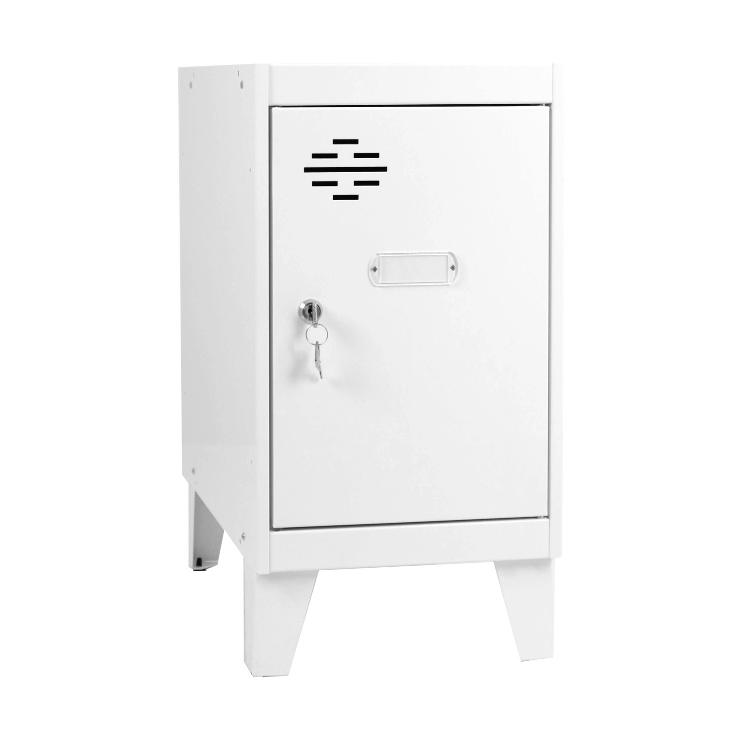 PROREGAL Schließfachwürfel AMEGO HxBxT 57,5 x 40 x 50 cm Mit Standfüße Weiß günstig online kaufen