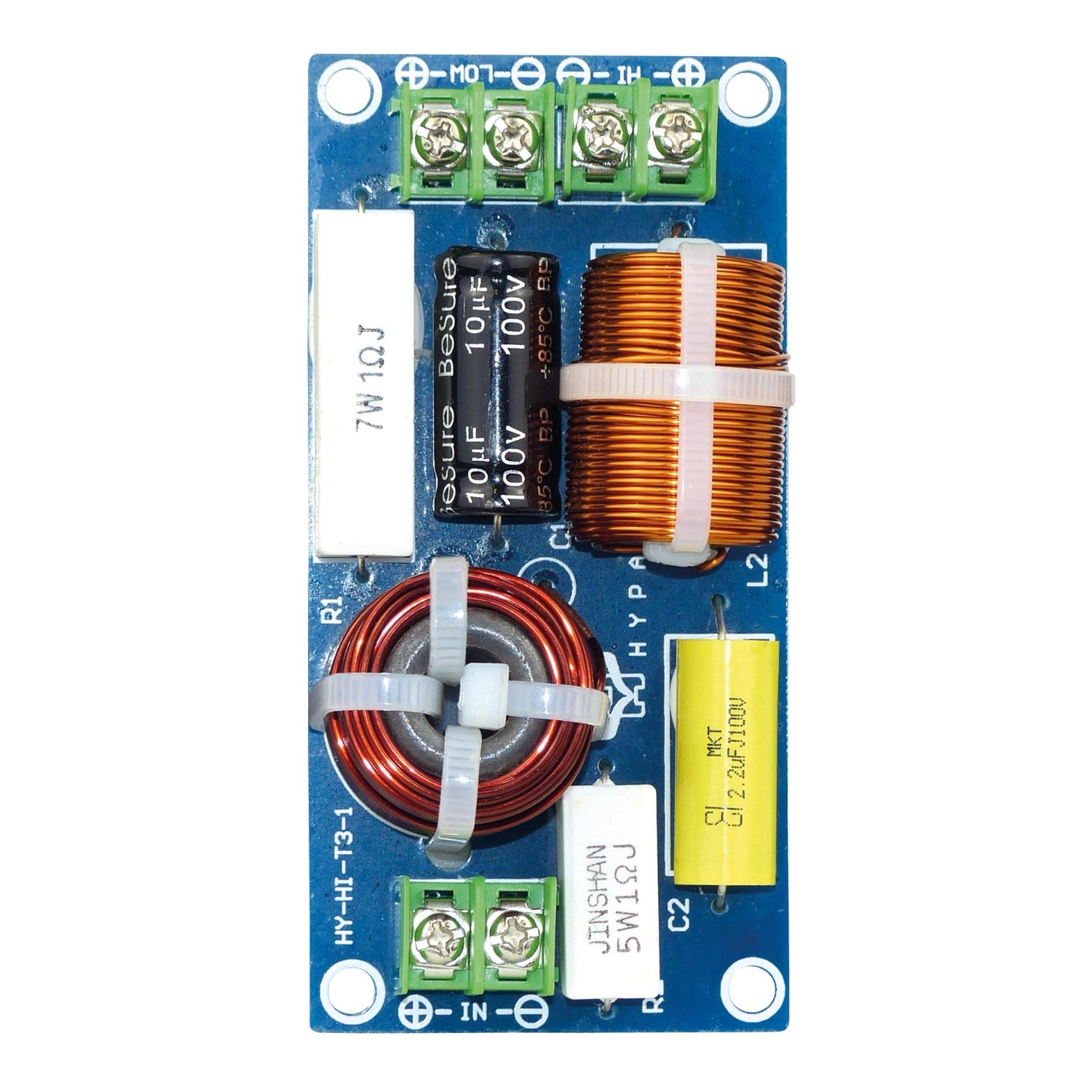 Thumbnail - Dynavox 2-Wege Frequenzweiche Passiv 120 Watt Profi 2W120