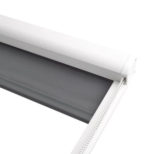 Sol Royal Thermorollo Anthrazit 120x175cm mit Kassette und Kettenzug für Fenster.
