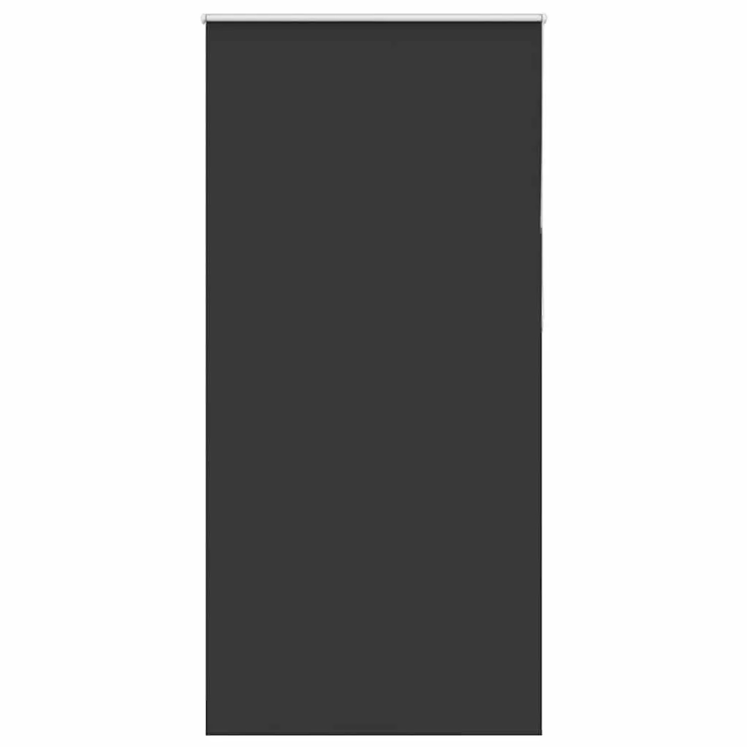 vidaXL Verdunkelungsrollo Schwarz 115x210 cm Stoffbreite 110,7 cm 4010923 günstig online kaufen