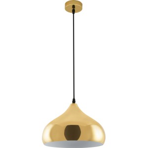 Goldene Pendelleuchte Blush Bordeaux im orientalischen Stil für Wohn- und Essbereich.
