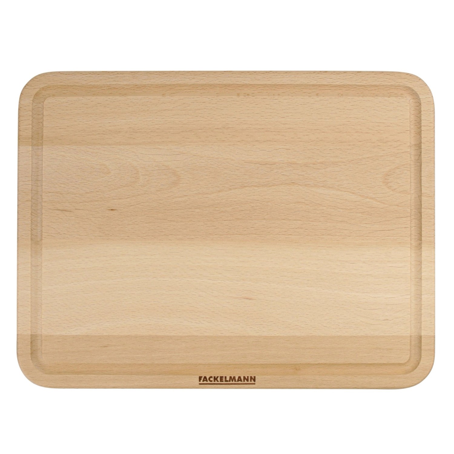 Fackelmann Schneidbrett Buche 30 cm x 23 cm x 1,5 cm Natur_2