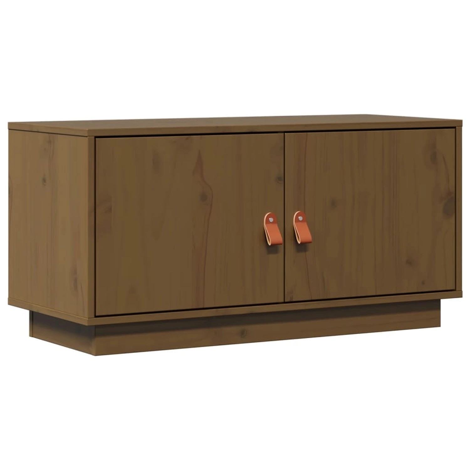 VidaXL TV-Schrank Honigbraun 80x34x40 cm Massivholz Kiefür günstig online kaufen