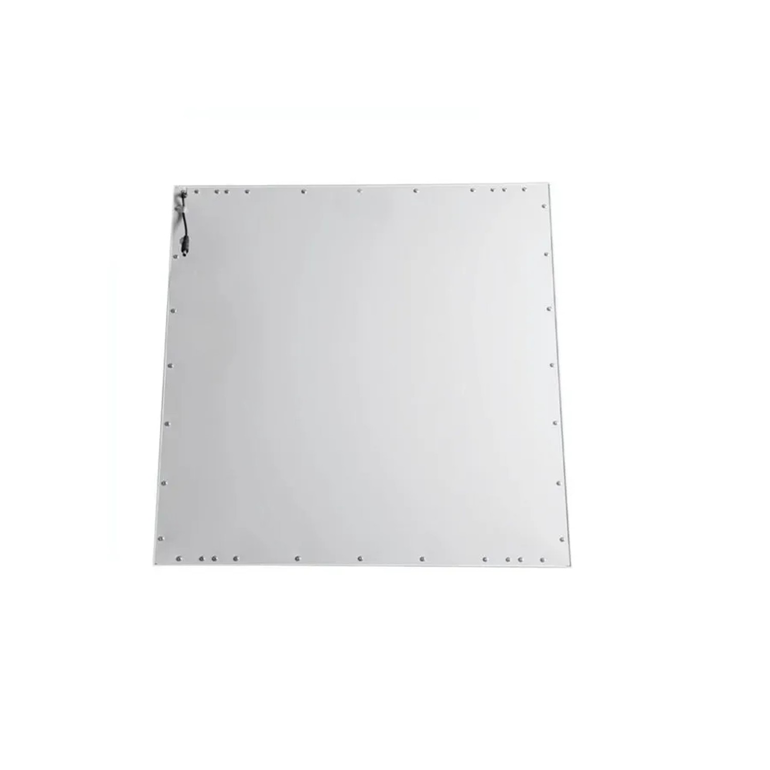 Dimmbares, weißes 30x30cm LED Panel mit Fernbedienung zur Steuerung der Farbtemperatur.