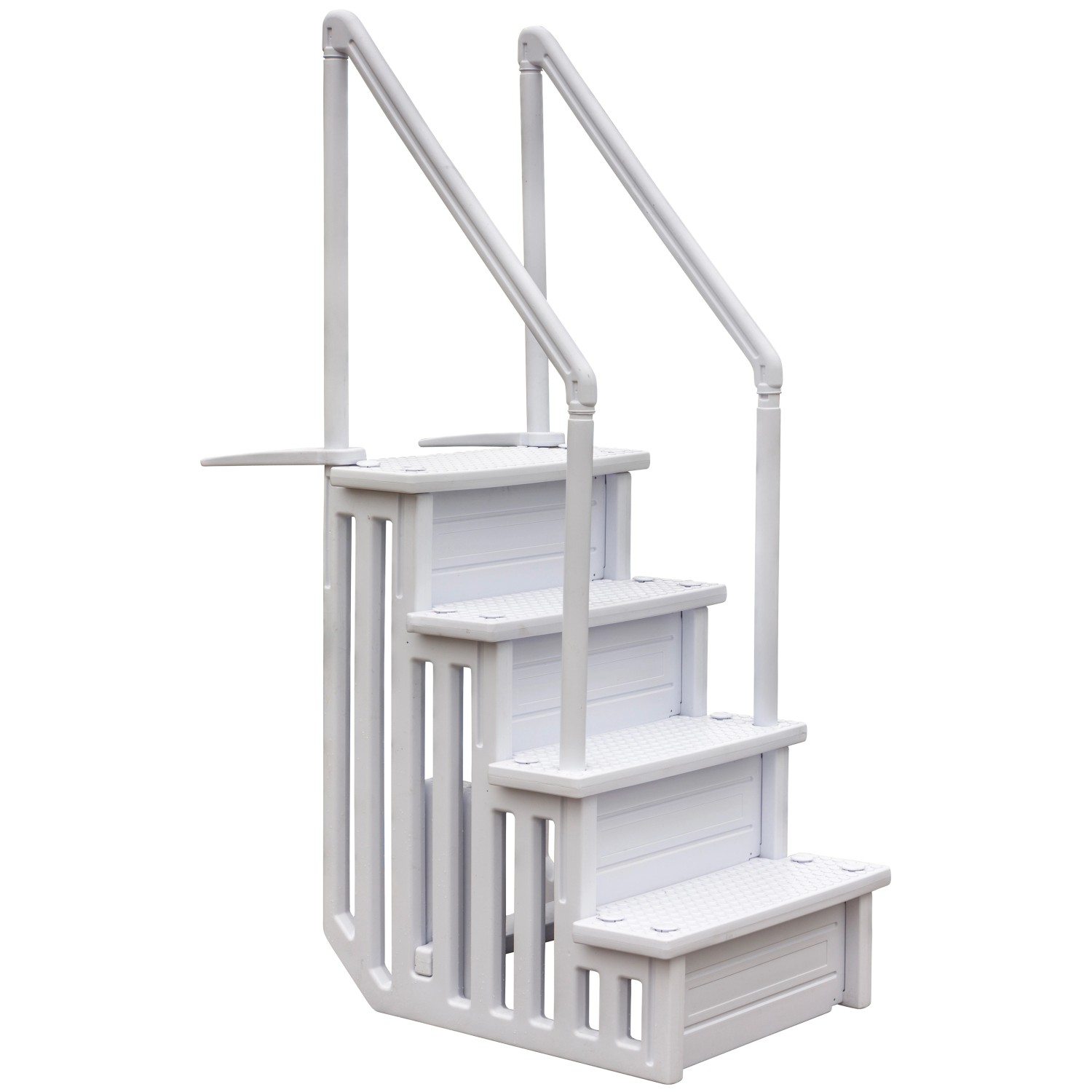 Gre Poolleiter aus Polyethylen Easy Access Tragkraft bis zu 110 kg Weiß günstig online kaufen