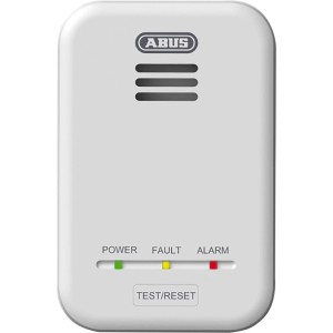Abus Gaswarnmelder GWM100ME: Warnt zuverlässig vor austretendem Gas, für mehr Sicherheit im Haus.