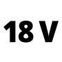 Symbolbild: 18V Kennzeichnung für Einhell Power X-Change Akku.
