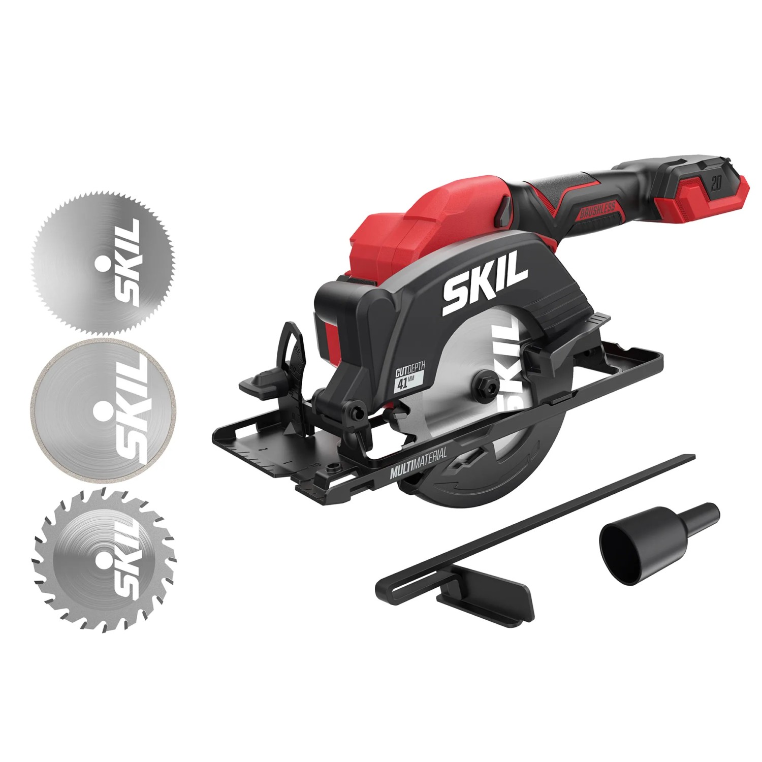 Skil Akku-Handkreissäge Compact 3540CA Bürstenlos Ohne 20 V Akku & Ladegerät